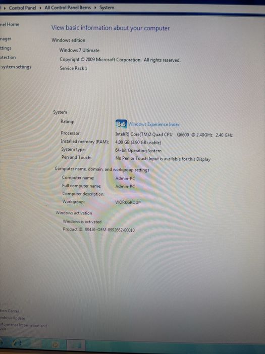 Unitate office hp compaq dc7900