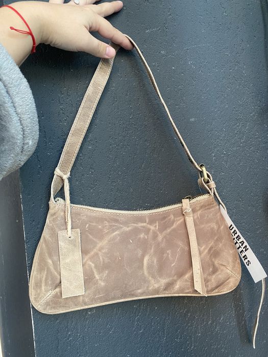 urban outfitters  geanta din piele maro