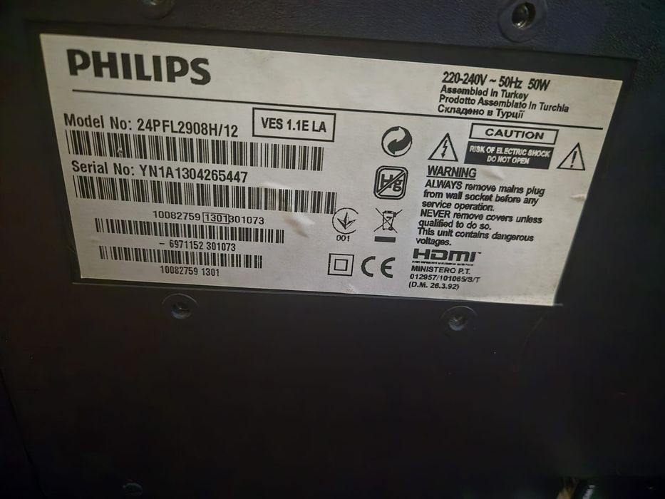 TV.Led Philips HD diag.61 cm