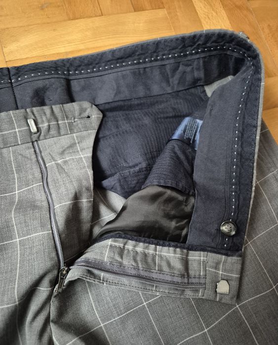 Pantaloni premium Slim Fit Tommy Hilfiger, Lână Virgină, Bărbați - 56