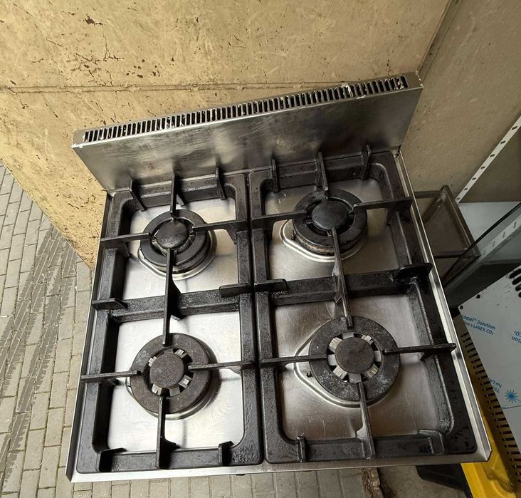 Професионален газов котлон ARISCO / COZUM CG-608 – 4 горелки, 14.4 kW