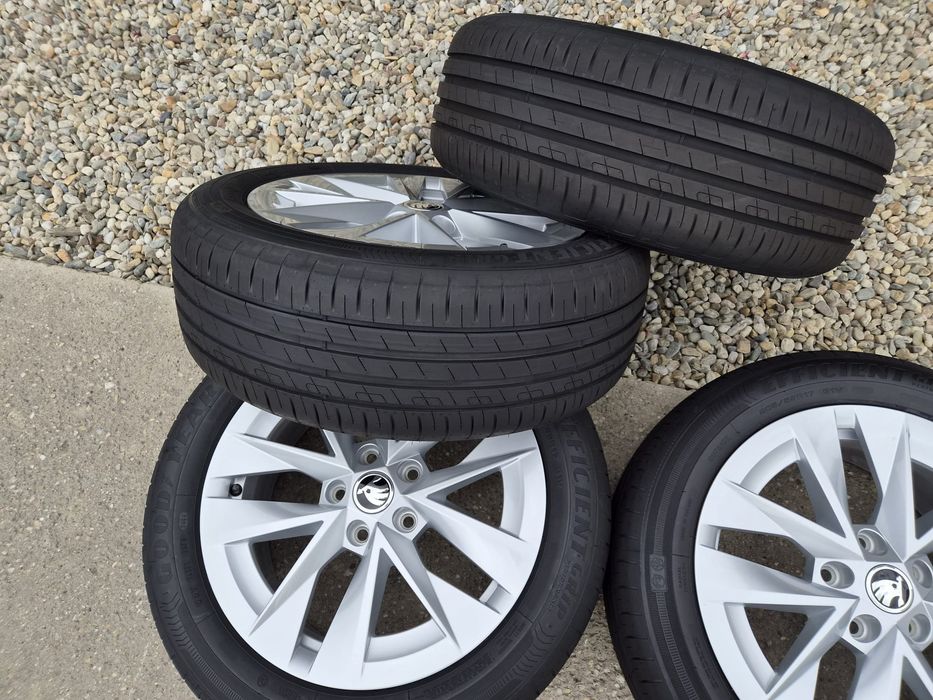 Roti/Jante NOI Skoda Octavia4 anvelope vara NOI 205 55 17 Good Year