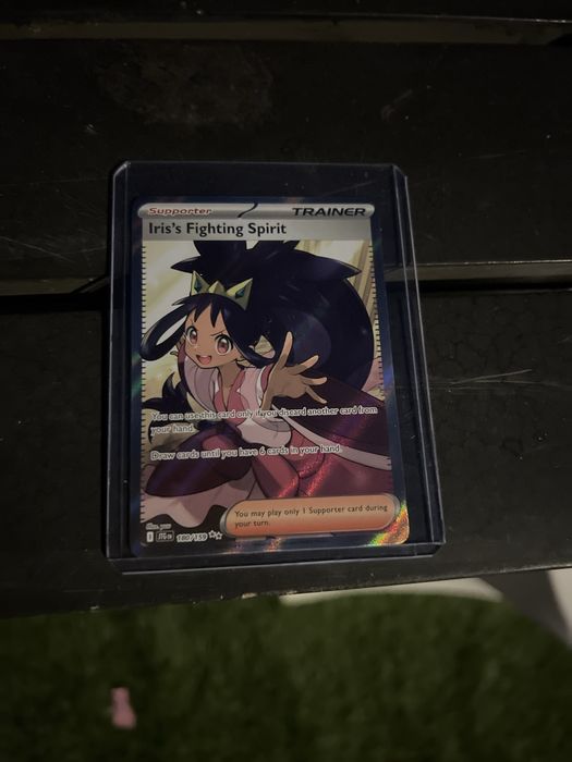 Iris's Fighting Spirit 180/159 IR - NM Pokemon TCG Journey Together