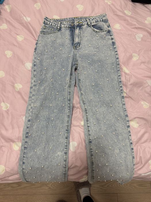 Дънки с перли С р-р