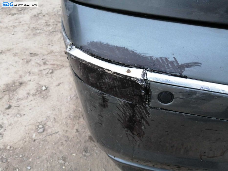 Bara Spoiler Spate cu Locas Senzori Parcare cu Defect BMW Seria 7 E65 E66 730 Facelift 2001 - 2008 Culoare A36/7 Titangrau II Metallic [L4823] [RAFT]