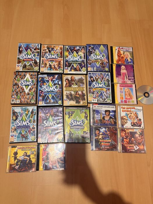 Диски игровые на ПК , СИМС 3, Барби