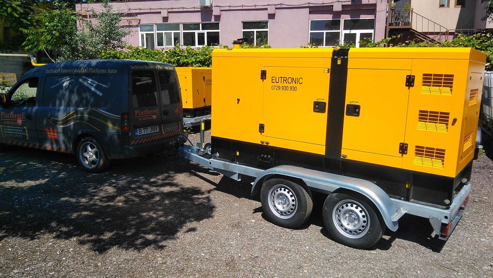 Generatoare trifazate 3kw-150kw | Inchiriere grup electrogen mobil