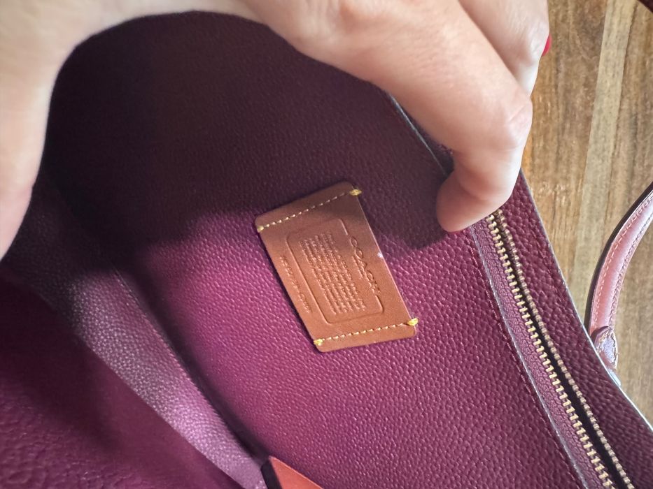 Кожена чанта Coach