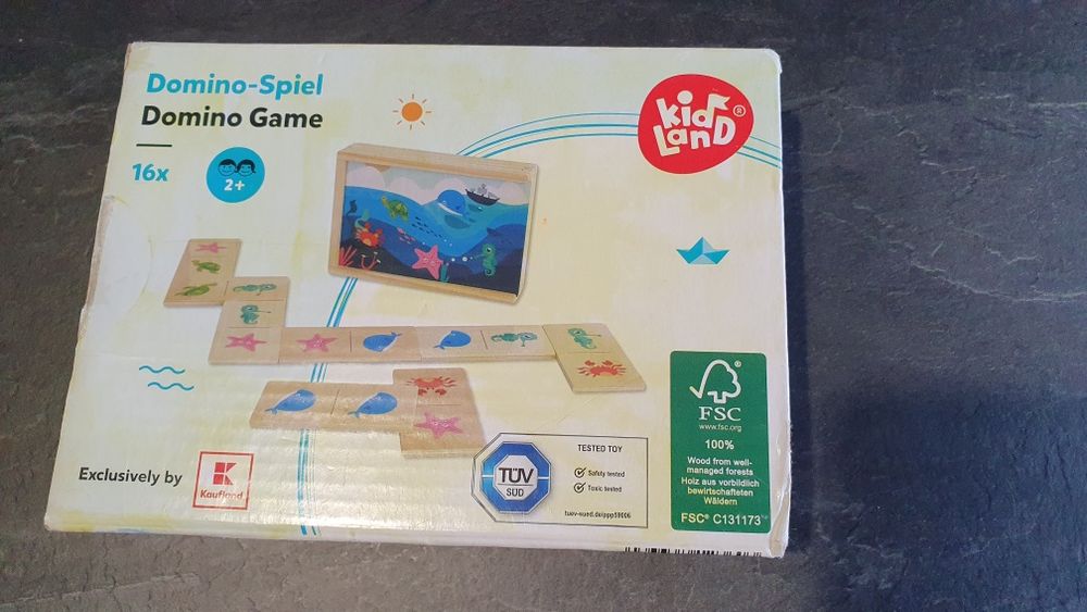 Домино игра "Морско дъно"