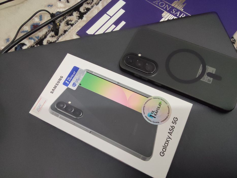 Samsung A56 8/256 yengi obmen iphonega