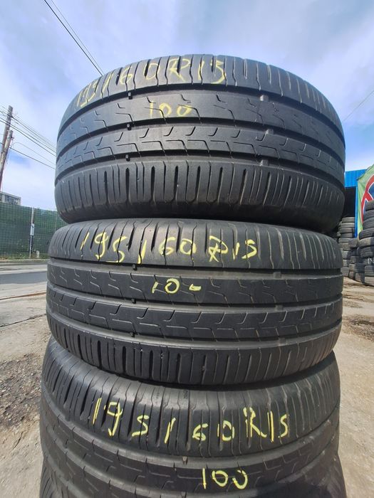 4  anvelope vara 195/60r15 Continental 2020 Montaj Gratuit