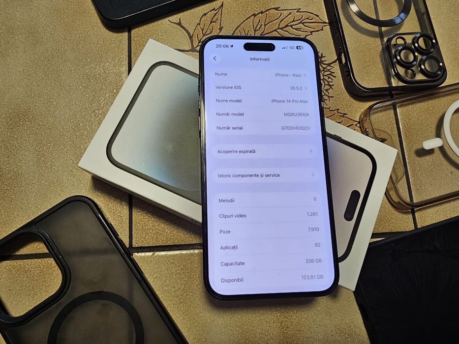 iPhone 14 Pro Max 256gb 95% baterie