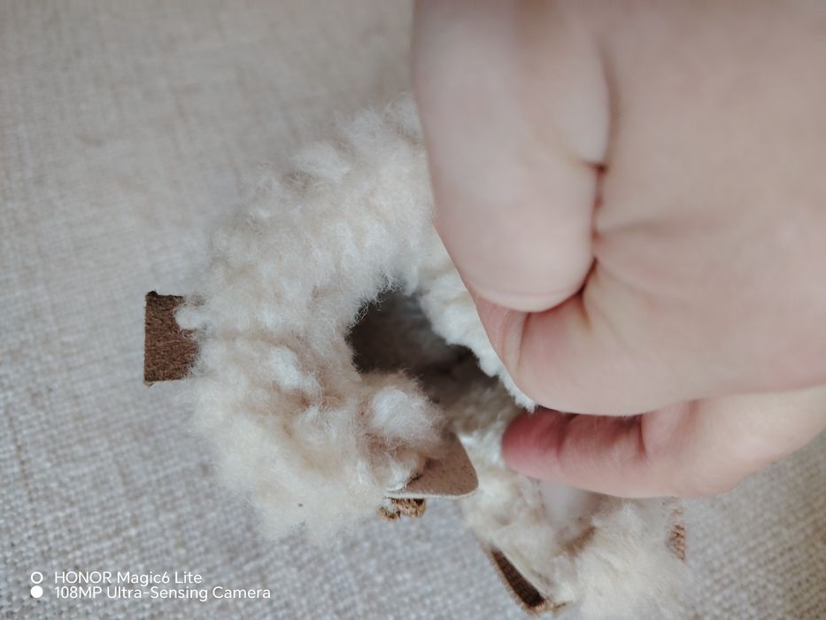 Детски боти цвят камил