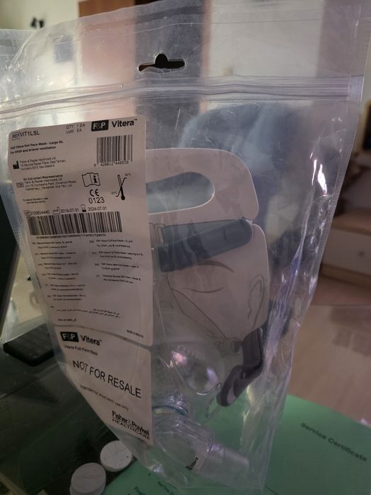 CPAP F&P Vitera маска за цяло лице р-р L