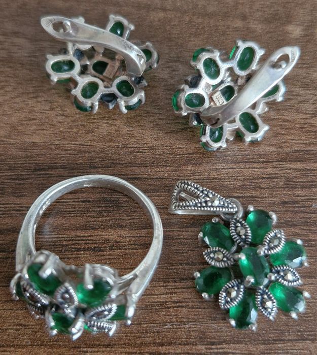 Set din argint, 3 piese