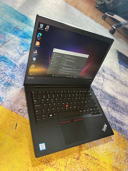 Laptop Lenovo Thinkpad E490, i3 gen8, 8 gb ddr4, ssd nvme, baterie ok
