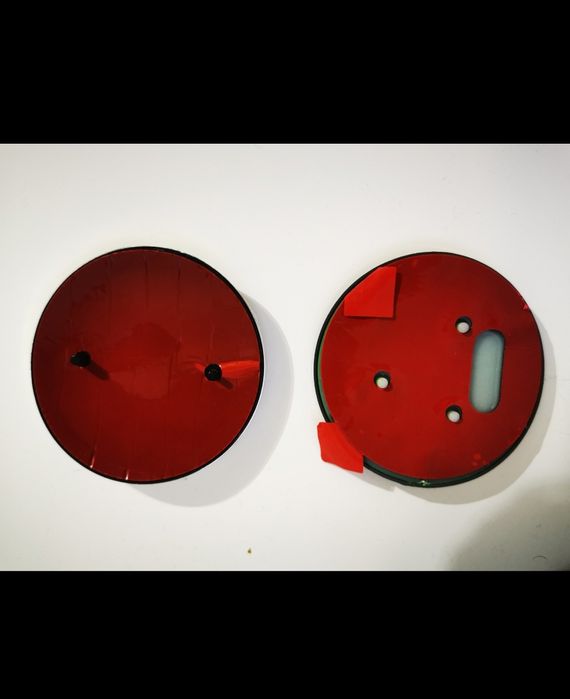 Set 2 Embleme SKODA Octavia Fabia Superb 1  Rapid 8/9 Cm