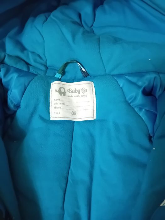 комбинезон зима 86 размер