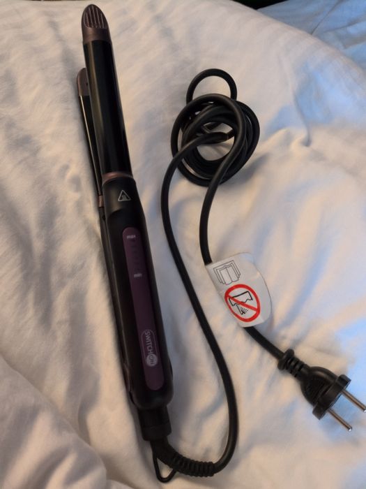 Маша/преса за къдрене и изправяне 2 в 1