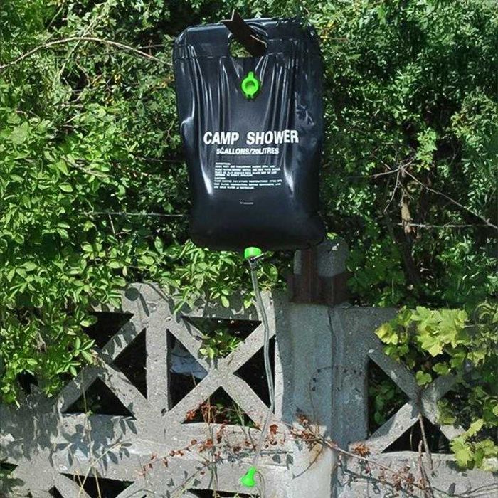 Летен соларен душ за къмпинг 20 литра, идеален за плаж, кола, Trizand