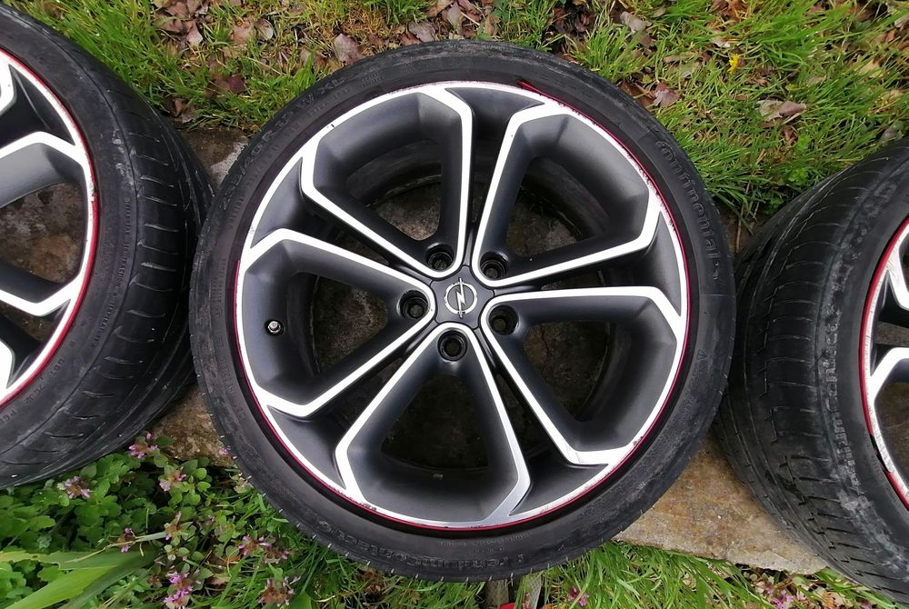 Продавам 4бр. 19" джанти от Опел Зафира  Тоурер с незначителни забележ