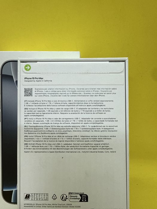 Alex-TEL® Apple iPhone 16 Pro Max 256GB White Sigilat Nou