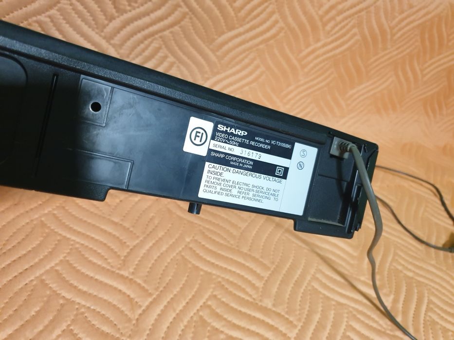 DVD VSH Sharp VC-1310