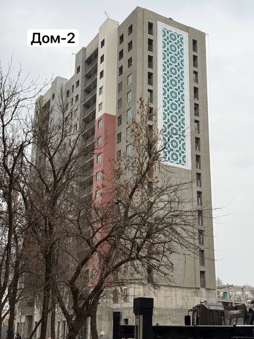 ЖК Ассалом Боглар Golden house 1 комнатная или 2-ая студия кв