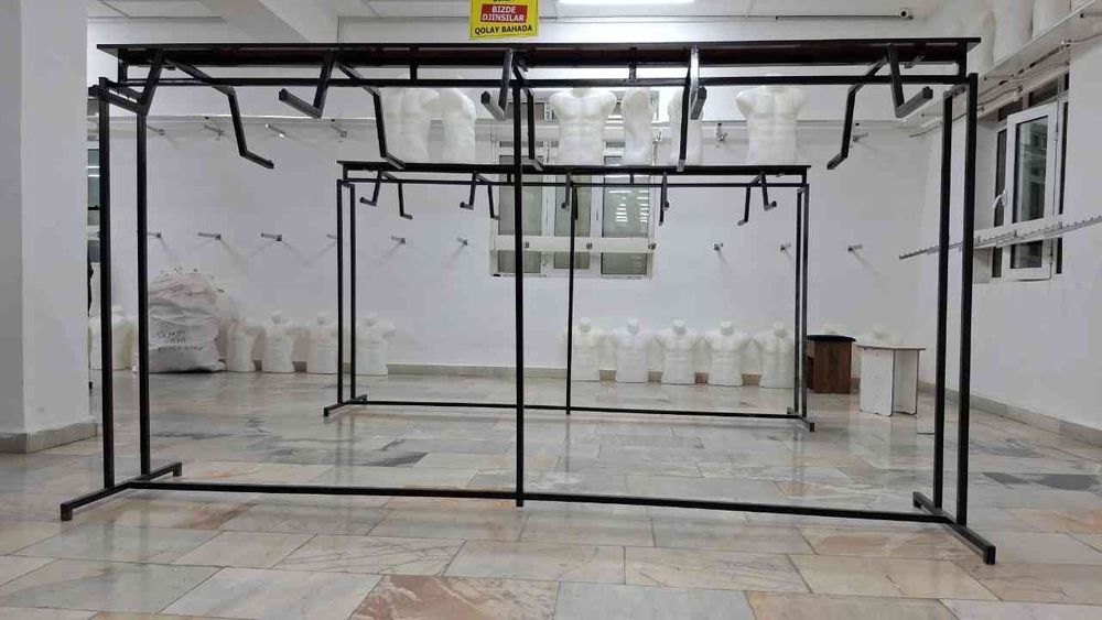 Стелаж кийим дукон учун