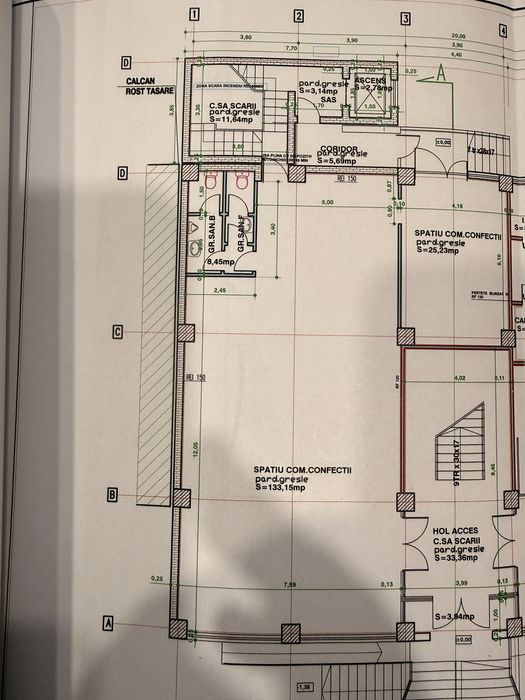 Inchiriere spatiu comercial/parter /piata aurora vest