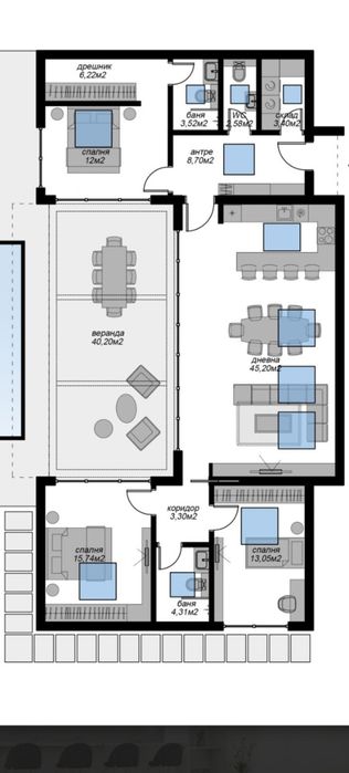 Продава се Къща в с. Хрищени, Област Стара Загора - 173 кв.м за 590 €/кв.м - Снимка #4