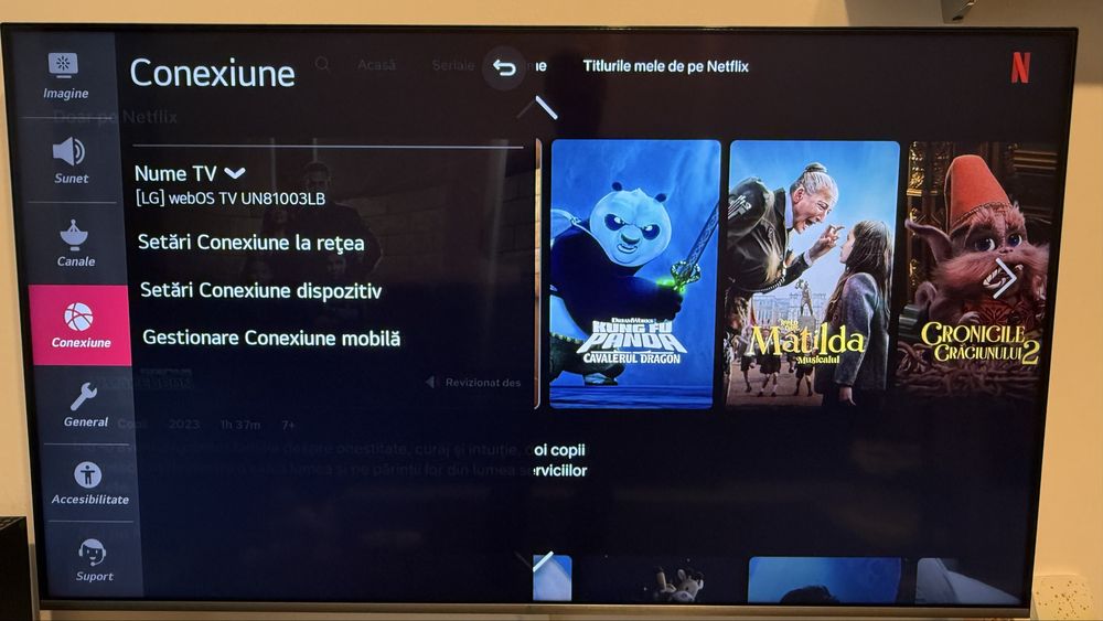 Televizor LG  55inch - 139 cm led model UN810003LB