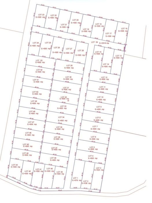 Teren Intravilan | 8 Parcele/ 7000 €/parcela. Păușa-Nojorid