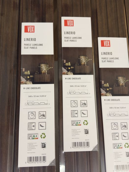 Ламели за стена VOX