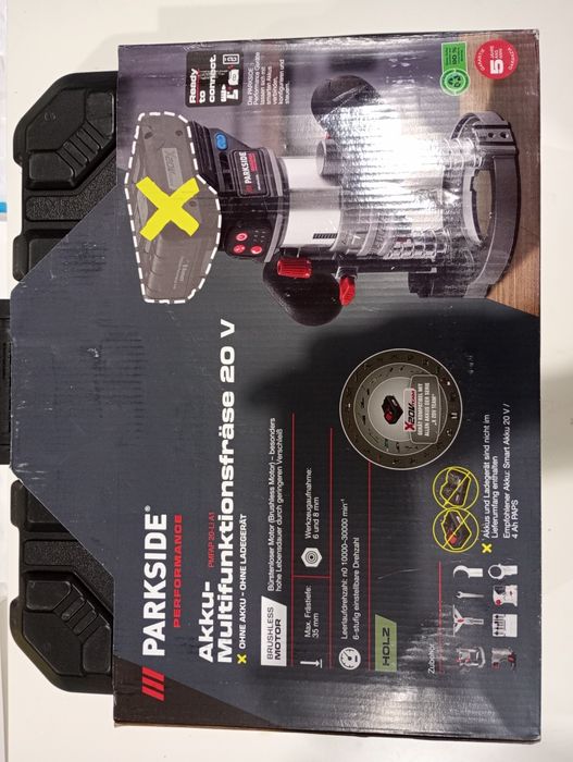 Freza 20v PMFAP 20A1 parkside 300 lei