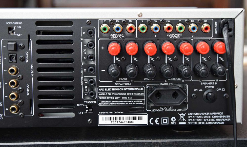 Amplificator 5.1 NAD T 744, AV Receiver