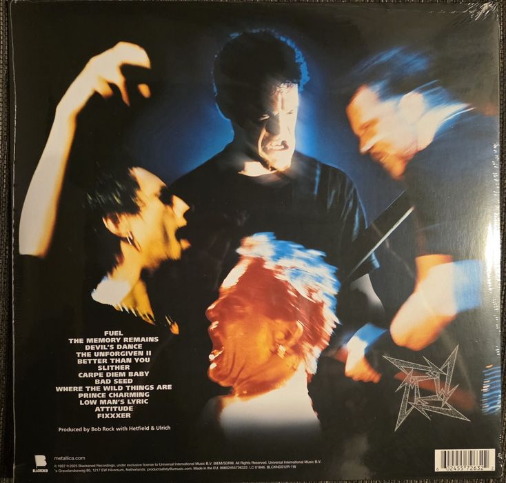 Виниловые пластинки Metallica