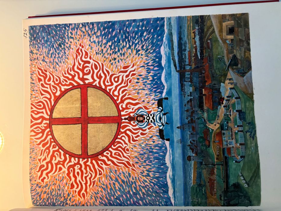 The Red Book Liber Novus Jung ediția I engleză rară facsimil rara