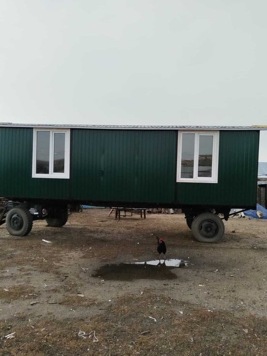 Жилой вагончик на колесах