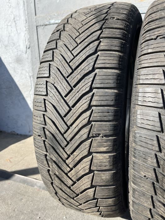 2 бр. зимни гуми 215/65/16 Michelin A6 DOT 3623 5,5 mm