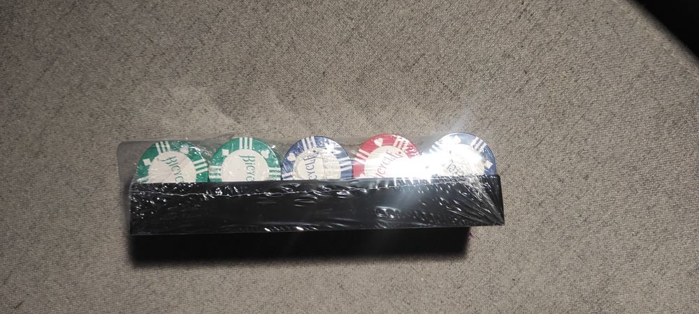 Jetoane POKER în ambalaj original BICYCLE