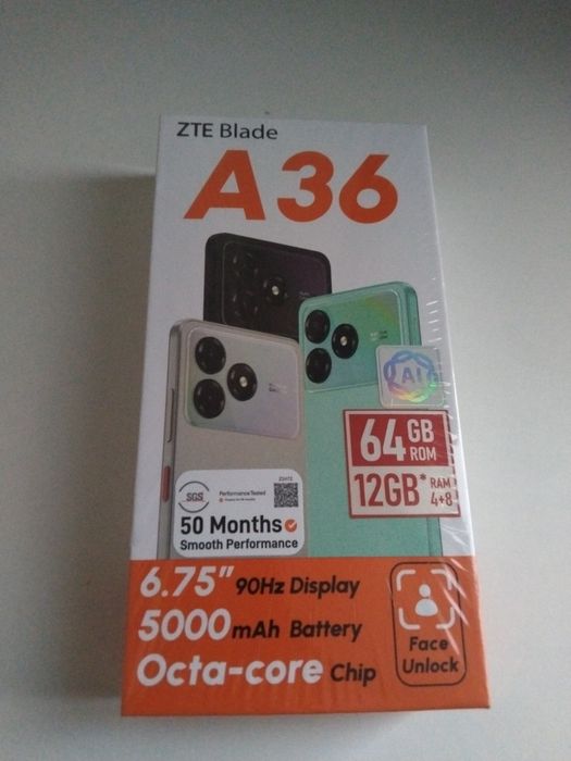 Zte blade a36 новый продам