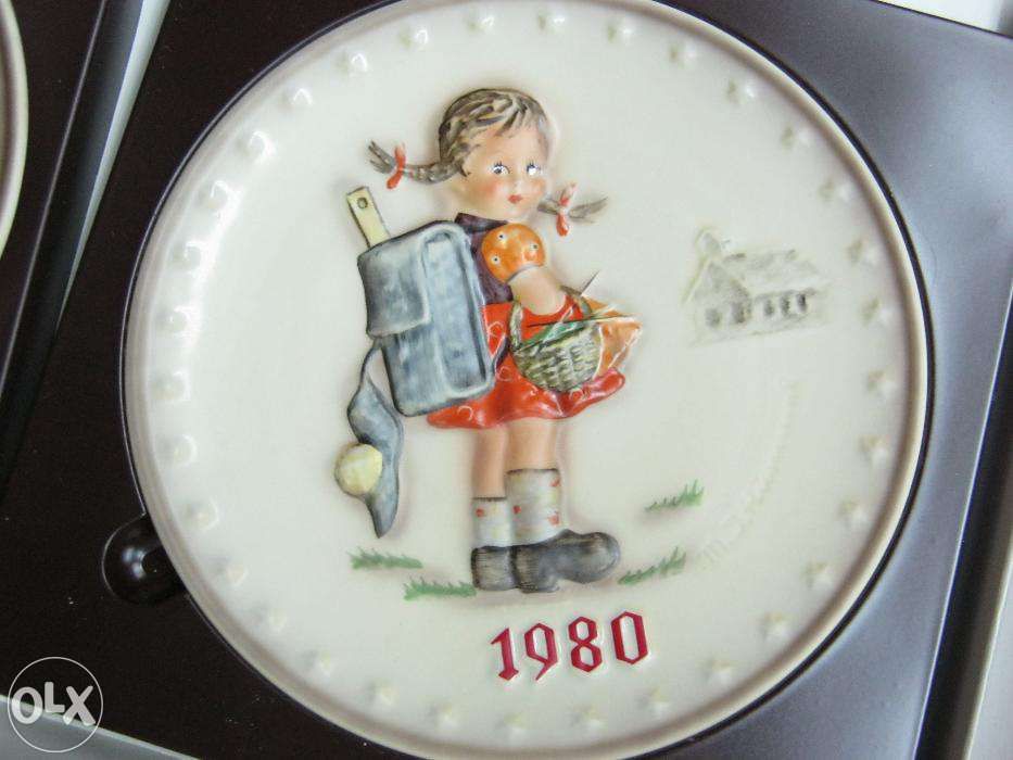 LOT farfurii portelan de colectie "GOEBEL".