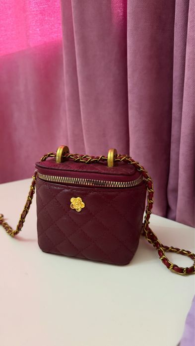 Сумочка в цвете Бургунди