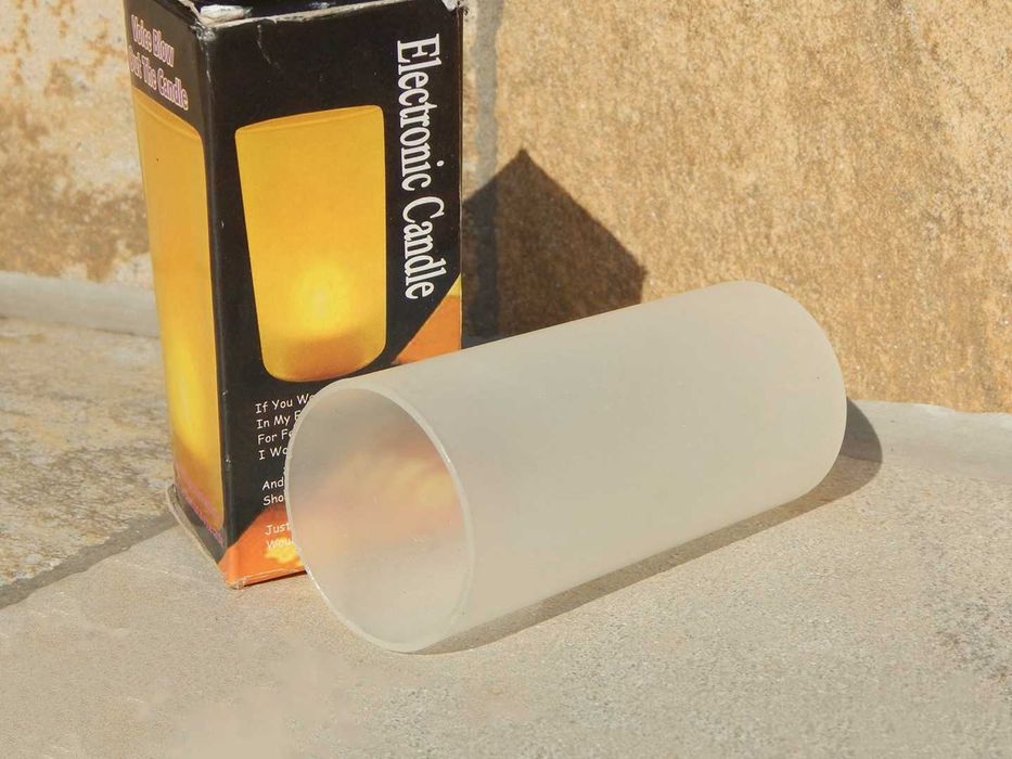 Pahar plastic suport pentru lumanare cu cutie Sheng Ya