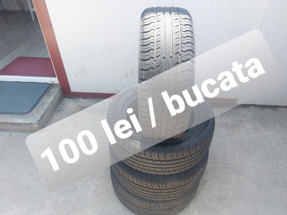 100 lei bucata! Set anvelope de vara 195 55 r15 Hankook Optimo ! 7 mm