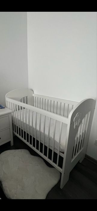 Klups patut din lemn marime 120x60 cm colectia Nel