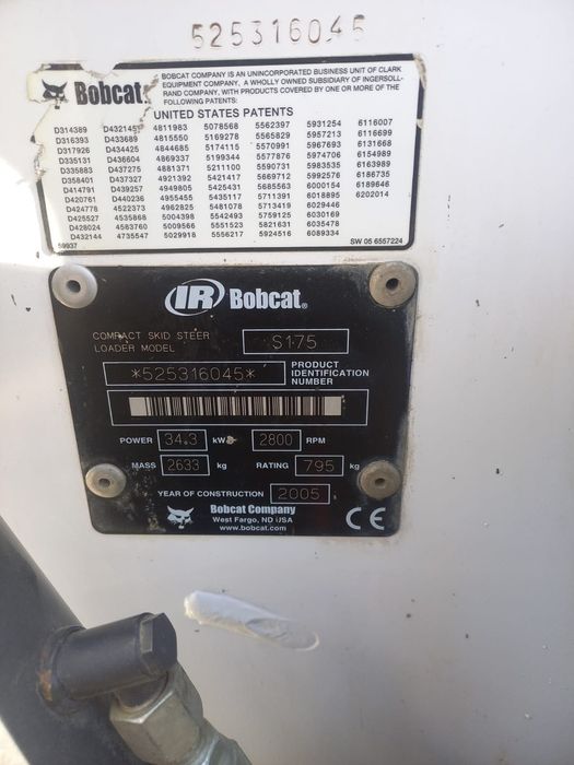 De vanzare bobcat S175