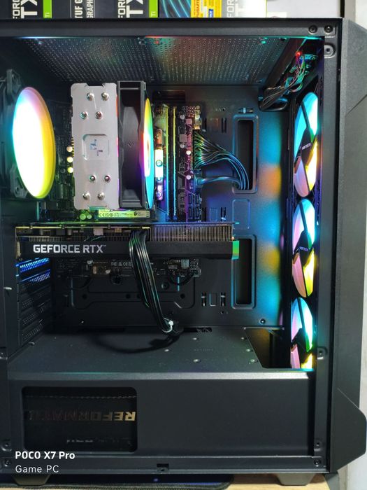 Core i5 12400 RTX 3060Ti Мощный игровой кейс