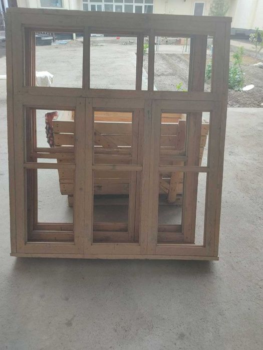 Деревянные окна и двери новые, Тахта деразалар сотилади